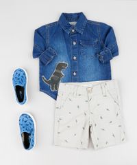 Bermuda-Infantil-Estampada-de-Dinossauros-Bege-9469801-Bege_3
