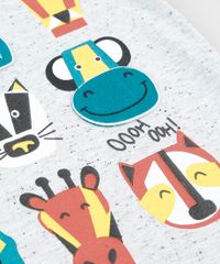Camiseta-Infantil-com-Estampa-Interativa-de-Bichos-Manga-Curta-Gola-Careca-Cinza-Mescla-Claro-9449989-Cinza_Mescla_Claro_4