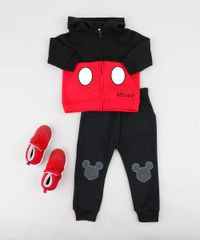 Blusao-Infantil-Mickey-com-Capuz-em-Moletom-Preto-9336129-Preto_3