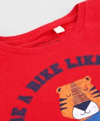 Camiseta-Infantil-com-Estampa-Interativa-de-Tigre-Manga-Curta-Gola-Careca-Vermelha-9449988-Vermelho_5