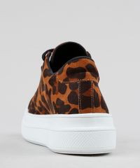Tenis-Feminino-Flat-Form-Estampado-Animal-Print-Marrom-9526694-Marrom_3