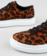 Tenis-Feminino-Flat-Form-Estampado-Animal-Print-Marrom-9526694-Marrom_5