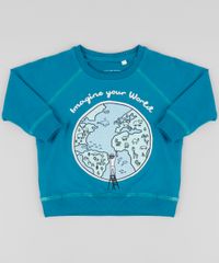 Blusao-Infantil--Imagine-Your-World--em-Moletom-Gola-Careca-Verde-9428693-Verde_1