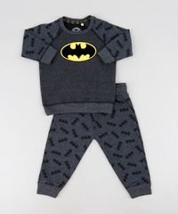 Conjunto-Infantil-Batman-de-Blusao-Raglan---Calca-Estampada-em-Moletom-Cinza-Mescla-Escuro-9472625-Cinza_Mescla_Escuro_1
