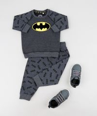 Conjunto-Infantil-Batman-de-Blusao-Raglan---Calca-Estampada-em-Moletom-Cinza-Mescla-Escuro-9472625-Cinza_Mescla_Escuro_3