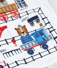 Camiseta-Infantil-com-Estampa-Interativa-de-Bichos-com-Capuz-Manga-Curta-Cinza-Mescla-Claro-9428866-Cinza_Mescla_Claro_4
