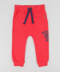 Calca-Infantil-Saruel--New-York--em-Moletom-Vermelha-9356521-Vermelho_1