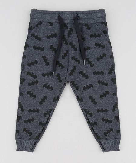 Calca-Infantil-Batman-em-Moletom-Cinza-Mescla-Escuro-9471848-Cinza_Mescla_Escuro_1