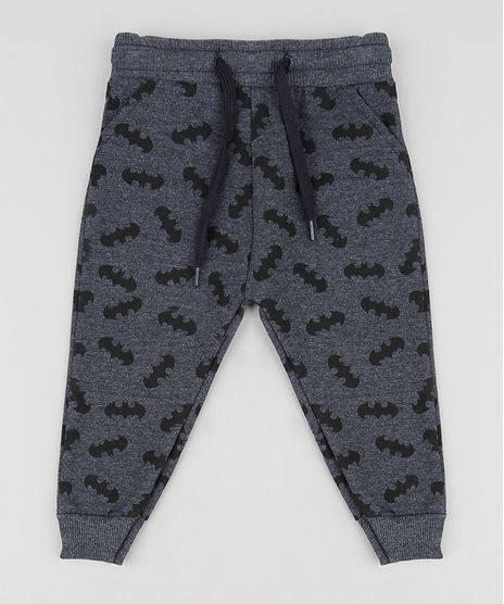 Calca-Infantil-Batman-em-Moletom-Cinza-Mescla-Escuro-9471848-Cinza_Mescla_Escuro_1