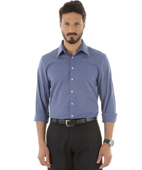 Camisa-Social-Comfort-Xadrez-Azul-Marinho-8303898-Azul_Marinho_1