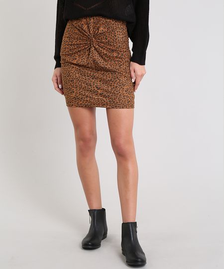 Saia-Feminina-Curta-Estampada-Animal-Print--com-No-Marrom-9479808-Marrom_1 Saia-Feminina-Curta-Estampada-Animal-Print--com-No-Marrom-9479808-Marrom_1