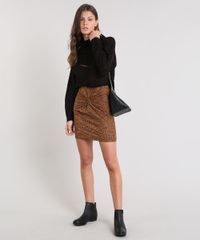 Saia-Feminina-Curta-Estampada-Animal-Print--com-No-Marrom-9479808-Marrom_3