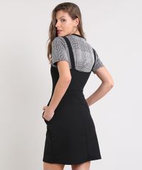 Vestido-Feminino-Curto-com-Bolsos-Alca-Media-Preto-9510204-Preto_2