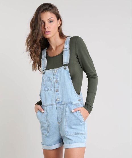 Jardineira-Jeans-Feminina-com-Barra-Dobrada-Azul-Claro-9534873-Azul_Claro_1