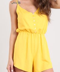 Macaquinho-Feminino-Maquinetado-com-Botoes-Alca-Fina-Amarelo-9502450-Amarelo_4