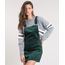 Salopete-Feminina-em-Veludo-Cotele-com-Bolsos-Verde-Escuro-9368879-Verde_Escuro_1