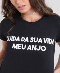 Blusa-Feminina--Cuida-da-Sua-Vida--Manga-Curta-Decote-Redondo-Preta-9388566-Preto_4