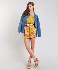 Macaquinho-Feminino-Estampado-Floral-e-Poa-Alca-Fina-Mostarda-9371995-Mostarda_3