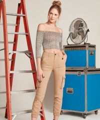 Calca-de-Sarja-Feminina-Cargo-Kaki-9525423-Kaki_3