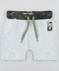 Bermuda-Infantil-Jogger-em-Moletom--Cinza-Mescla-9482768-Cinza_Mescla_1