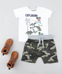 Bermuda-Infantil-Jogger-Estampada-Camuflada-em-Moletom--Verde-Militar-9482766-Verde_Militar_3