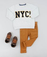 Blusao-Infantil-em-Moletom-com-Bordado--NY--Cinza-Mescla-Claro-9370819-Cinza_Mescla_Claro_3