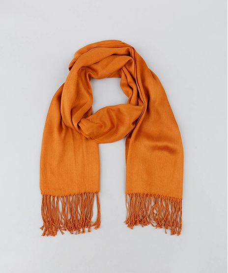 Lenco-Feminino-com-Franjas-Caramelo-9398080-Caramelo_1