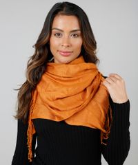 Lenco-Feminino-com-Franjas-Caramelo-9398080-Caramelo_2 Lenco-Feminino-com-Franjas-Caramelo-9398080-Caramelo_2