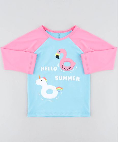 Blusa-de-Praia-Infantil-Raglan--Hello-Summer--Manga-Longa-Azul-Claro-9422309-Azul_Claro_1