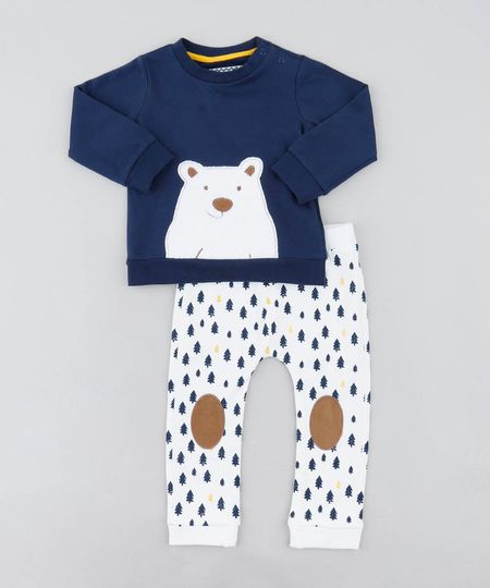 Conjunto-Infantil-Urso-de-Blusao-Azul-Marinho---Calca-Estampada-em-Moletom-Off-White-9205092-Off_White_1