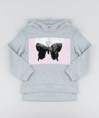 Blusao-Infantil-em-Moletom-com-Paetes-e-Capuz-Cinza-Mescla-9347364-Cinza_Mescla_1