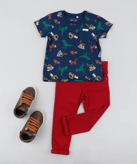Camiseta-Infantil-Estampada-de-Dinossauros-Manga-Curta-Gola-Careca-Azul-Marinho-9449991-Azul_Marinho_3
