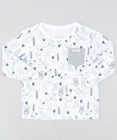 Camiseta-Infantil-Estampada-de-Animais-Manga-Longa-Gola-Careca-Branca-9449992-Branco_1 Camiseta-Infantil-Estampada-de-Animais-Manga-Longa-Gola-Careca-Branca-9449992-Branco_1