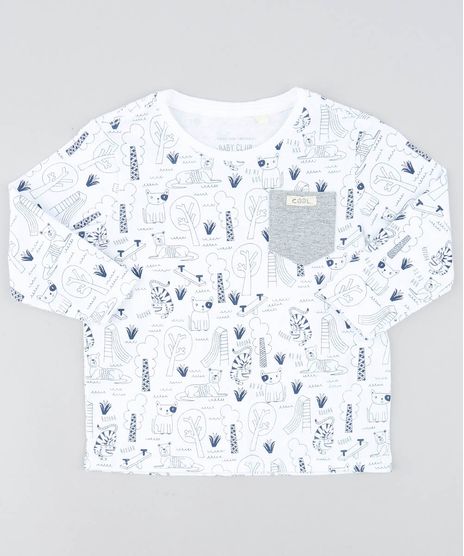 Camiseta-Infantil-Estampada-de-Animais-Manga-Longa-Gola-Careca-Branca-9449992-Branco_1