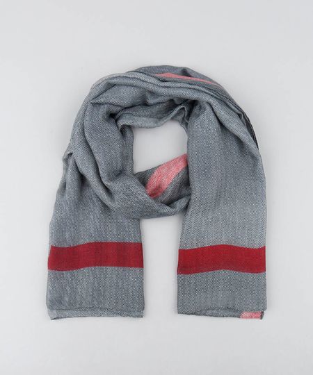 Lenco-Feminino-Estampado-Mini-Print-com-Franjas-Cinza-9409305-Cinza_1 Lenco-Feminino-Estampado-Mini-Print-com-Franjas-Cinza-9409305-Cinza_1