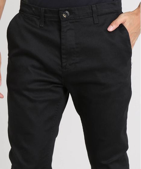 calça jeans bolso faca masculina