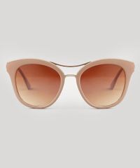 Oculos-de-Sol-Feminino-Redondo-Oneself-Bege-9542978-Bege_1