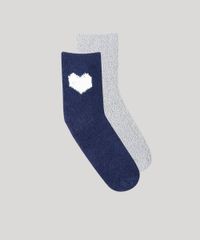 Kit-de-2-Meias-Femininas-de-Inverno-Felpudas-Multicor-9283608-Multicor_1