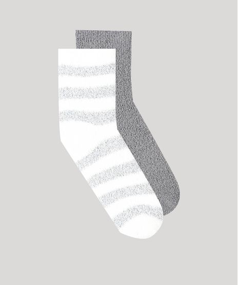 Kit-de-2-Meias-Femininas-de-Inverno-Felpudas-Multicor-9283618-Multicor_1