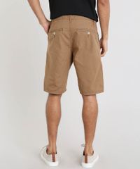 Bermuda-Masculina-Reta-Estampada-Mini-Print-com-Bolsos-Kaki-9444641-Kaki_4