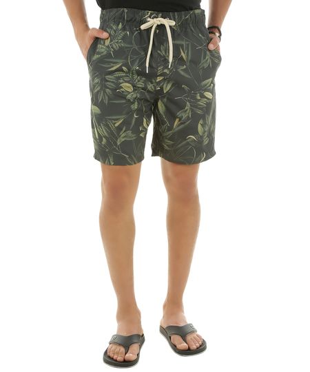 Short-Relaxed-Estampado-de-Folhagens-Verde-8492578-Verde_1 Short-Relaxed-Estampado-de-Folhagens-Verde-8492578-Verde_1
