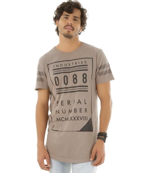 Camiseta-Longa--Serial-Number--Kaki-8438989-Kaki_1