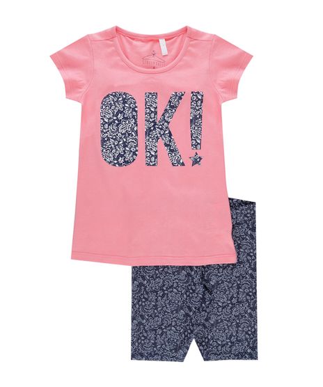 Conjunto-de-Blusa-Rosa---Bermuda-Estampada-Azul-Marinho-8466272-Azul_Marinho_1