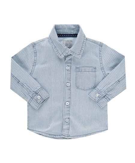 Camisa-Jeans-Listrada-Azul-Claro-8454070-Azul_Claro_1 Camisa-Jeans-Listrada-Azul-Claro-8454070-Azul_Claro_1