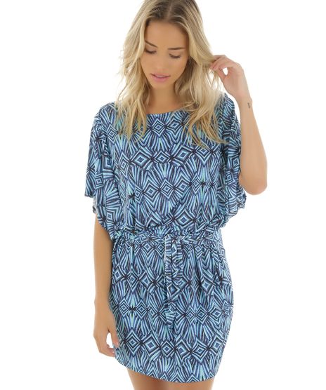 Saida-de-Praia-Estampada-Plumas-Cia--Maritima-Azul-8483116-Azul_1