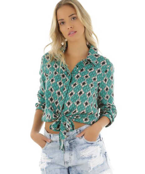 Camisa-Estampada-Trancado-Cia--Maritima-Verde-Claro-8354603-Verde_Claro_1