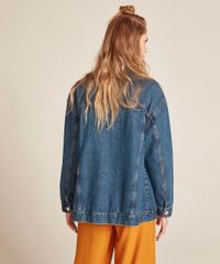 Jaqueta-Jeans-Feminina-com-Bolsos-Azul-Medio-9539067-Azul_Medio_2
