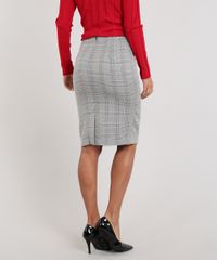 Saia-Lapis-Feminina-Estampada-Xadrez-Cinza-Mescla-9422762-Cinza_Mescla_2