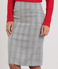 Saia-Lapis-Feminina-Estampada-Xadrez-Cinza-Mescla-9422762-Cinza_Mescla_4