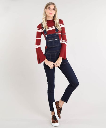 Macacao-Jeans-Feminino-Skinny-com-Bolsos-Azul-Escuro-9534877-Azul_Escuro_1 Macacao-Jeans-Feminino-Skinny-com-Bolsos-Azul-Escuro-9534877-Azul_Escuro_1